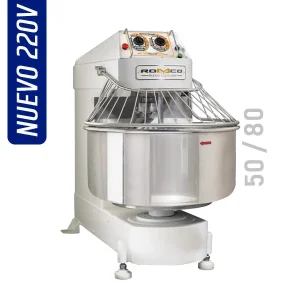 AMASADORA ESPIRAL 50 KGS ROMCO HEAVY DUTY 220V.